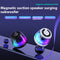 Altavoz Bluetooth Magnético Mini con Luz Ambiental Portátil