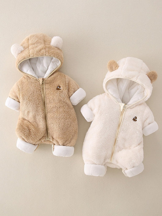 Enterizo Térmico Reversible para Bebé - Terciopelo Doble Faz con Acolchado - Image 13