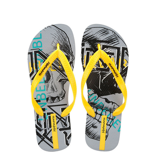 Chanclas Estampado Graffiti para Hombre - Sandalias Antideslizantes Playa Verano - Image 3
