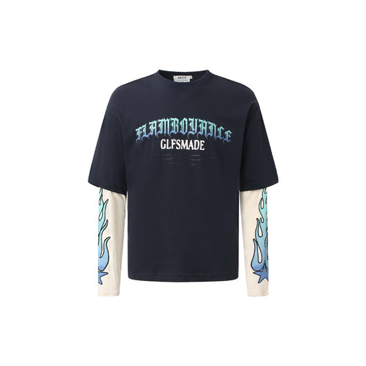 Camiseta Personalizada para Hombre con Estampado de Llamas - Image 13