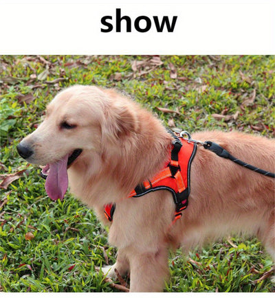 Arnés Resistente para Perros Medianos y Grandes con Correa de Seguridad - Image 11