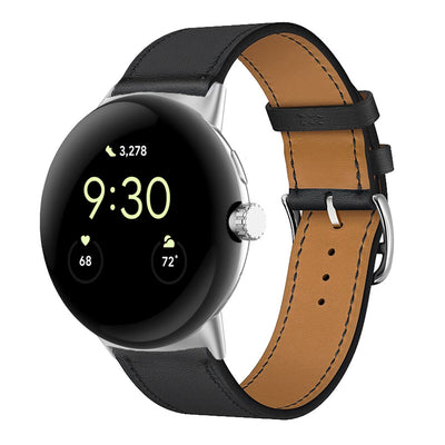 Correa de Cuero PU Bicolor para Google Watch - Estilo y Durabilidad - Image 43
