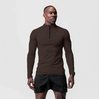 Playera Deportiva de Cuello Alto con Cierre Medio para Entrenamiento - Image 15