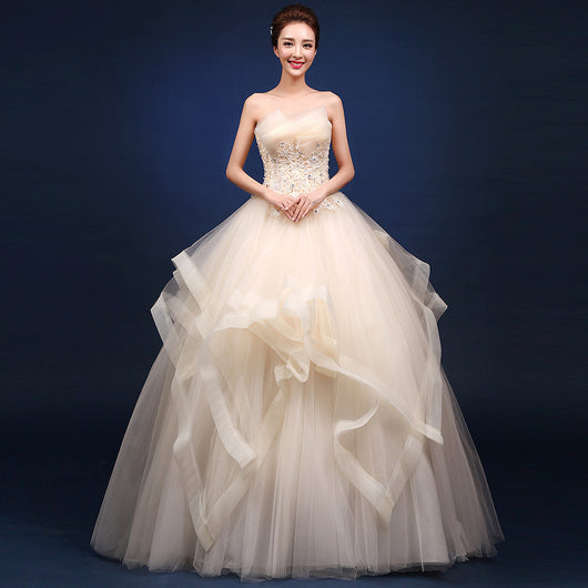 Vestidos de Novia con Hombro Descubierto - Ajuste Perfecto Garantizado - Image 4