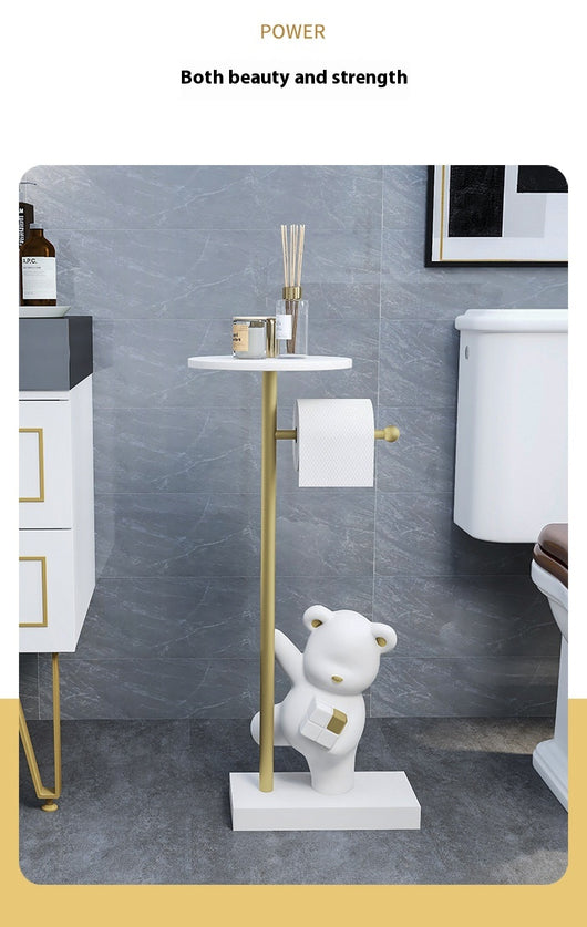 Cubo Decorativo Organizador con Diseño de Osito para Estantes - Image 10