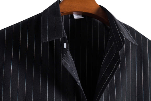Camisa Casual a Rayas de Manga Corta - Image 10