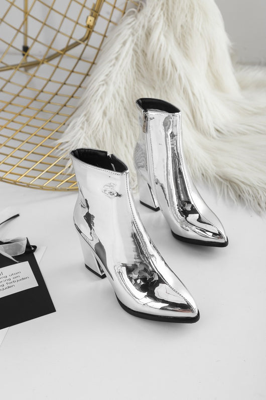 Botas Trendy Talla Grande Estilo Europeo y Americano para Mujer - Image 18