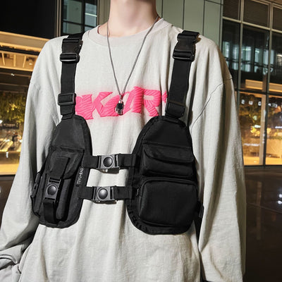 Bolsa de Pecho Multifuncional para Hombre - Estilo Urbano - Image 9