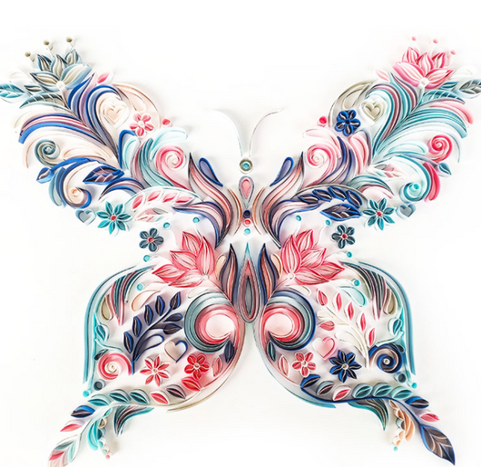 Pack de Material para Quilling Mariposa de 20 Pulgadas con Ranuras - Image 5