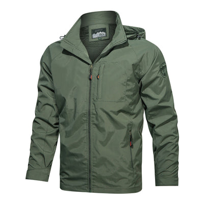 Chaqueta Impermeable para Montaña con Capucha - Talla Grande Hombre - Image 4
