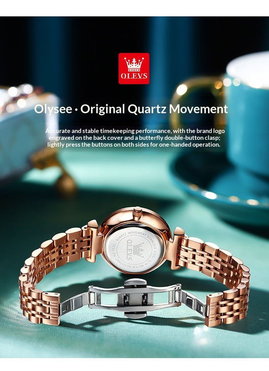 Reloj de Cuarzo para Mujer Diseño Geométrico Rombo - Image 25