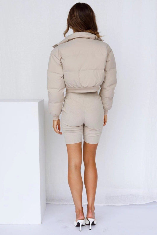 Chaqueta Suelta Cálida de Poliéster para Mujer - Image 19