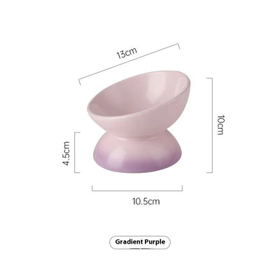 Comedero Cerámico Ergonómico para Gatos con Protección Cervical - Image 8