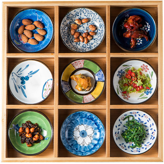 Plato de Cerámica Japonesa para Aperitivos y Salsas - Image 23