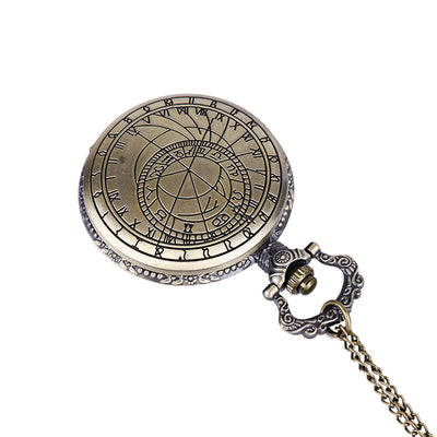 Reloj de Bolsillo Retro Clásico Tipo Concha Grande - Image 6