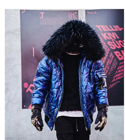 Chamarra de Algodón Suelta Cálida para Invierno Hombre - Image 6