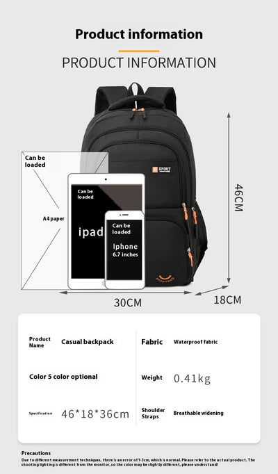 Mochila Escolar y Empresarial de Gran Capacidad para Hombre - Image 16