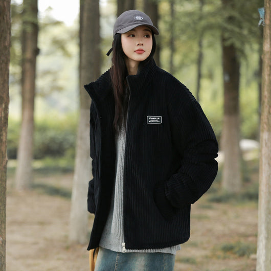 Abrigo de Pana Estilo Americano Invierno Premium - Image 13