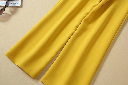 Traje Ejecutivo Amarillo Dos Piezas para Mujer - Image 16