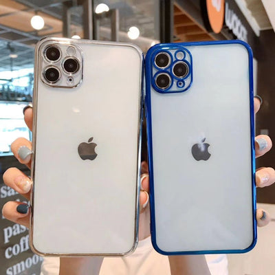 Funda para Celular con Acabado Cromado de Ángulos Rectos - Image 21