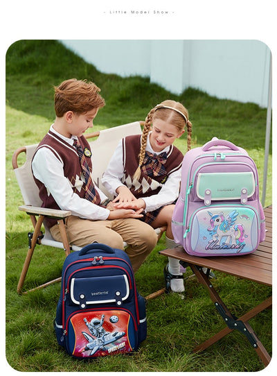 Mochila Escolar Grande Infantil Ligera con Diseño Cartoon - Image 31