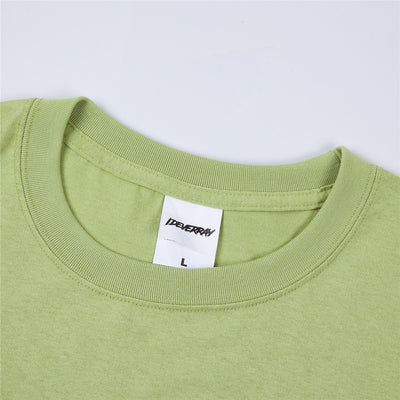 Playera Holgada con Estampado Cartoon de Manga Corta - Image 10