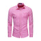 Camisa de Algodón a Cuadros con Combinación de Colores