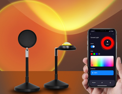 Lámpara Proyector de Atardecer: Luz Ambiental que Nunca Se Apaga - Image 49