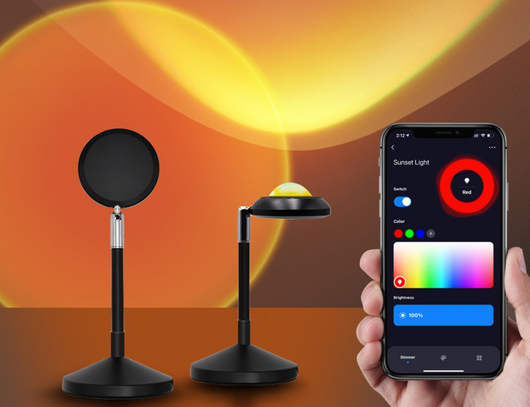 Lámpara Proyector de Atardecer: Luz Ambiental que Nunca Se Apaga - Image 49