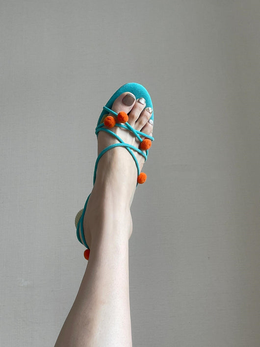 Sandalias de Tacón Alto Elegantes en Cuero Genuino Francés con Tiras Finas - Image 16