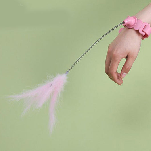 Juguete Interactivo de Pluma para Gatos - Diversión Infinita - Image 8