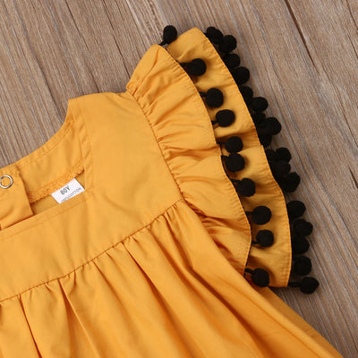 Vestido Infantil sin Mangas para Niñas Recién Nacidas - Image 4
