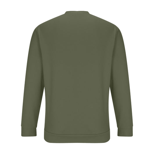 Camiseta Henley Suelta de Algodón Texturizado Manga Larga - Image 38
