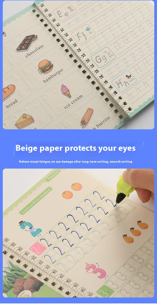Cuaderno Groove Magic - Versión Completa en Inglés para Entrenamiento de Escritura Infantil - Image 12