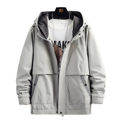 Chamarra Hoodie Casual Coreana para Hombre - Estilo Trendy Otoño - Image 5