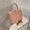 Bolso de Diseño Exclusivo con Asa al Hombro - Cartera Cuadrada de Moda