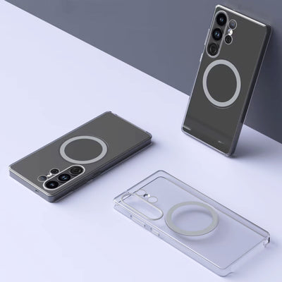 Funda Protectora Transparente de Tres Bordes para S25ULTRA