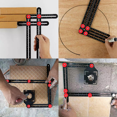 Regla Plegable de Aluminio con Posicionador Universal - Image 15
