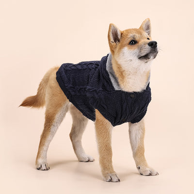 Abrigo de Lana y Terciopelo para Perros Pequeños y Medianos - Image 14