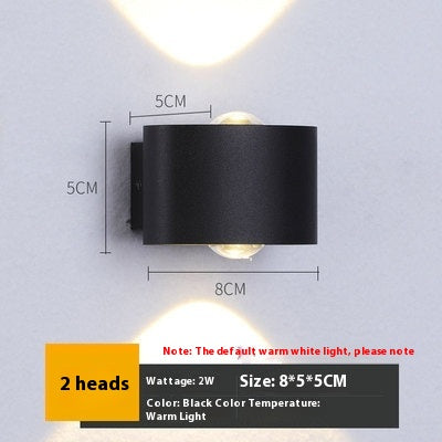 Lámpara LED Exterior Doble Cabezal Ultra Brillante Impermeable - Image 7