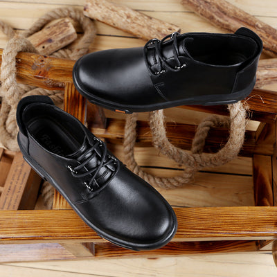 Zapatos Casuales de Cuero Nobuk para Hombre con Suela Flexible - Image 12