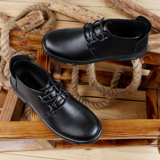 Zapatos Casuales de Cuero Nobuk para Hombre con Suela Flexible - Image 12