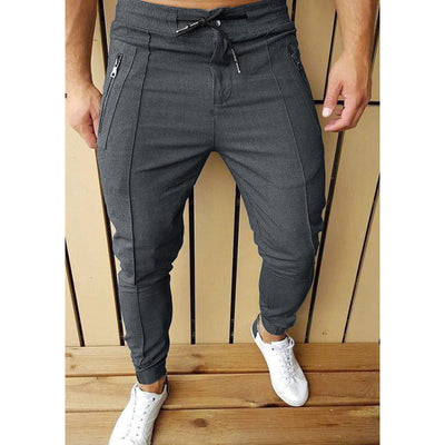 Pantalones Casuales con Cintura Ajustable y Pliegues Elegantes - Image 5