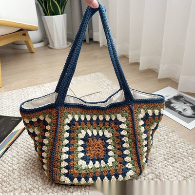 Bolsa de Almacenamiento de Fotos Estilo Vintage Tejida - Image 5