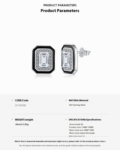 Conjunto de Anillo, Collar y Aretes en Plata Esterlina S925 - Image 7