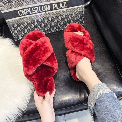 Pantuflas Familiares Antideslizantes de Algodón para Primavera y Otoño - Image 18