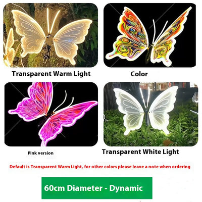 Luces Decorativas LED Mariposas para Jardín y Espacios Públicos - Image 9