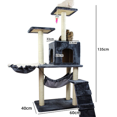 Árbol Rascador para Gatos con Torre de Escalada Espada - Image 10