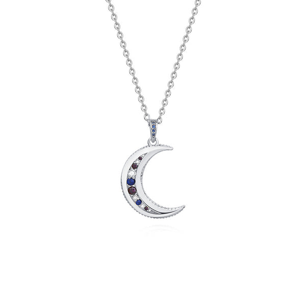 Collar de Plata Esterlina 925 con Luna para Mujer - Image 5