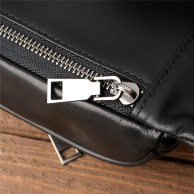 Bolsa Cruzada Deportiva de Cuero Genuino con Gran Capacidad - Image 11